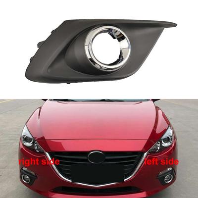 Για Mazda 3 Axela 2014 2015 2016 Υψηλής διαμόρφωσης μπροστινός προφυλακτήρας Γρίλια ομίχλης Πλαίσιο Φωτιστικό κάλυμμα ομίχλης Προβολέας ομίχλης