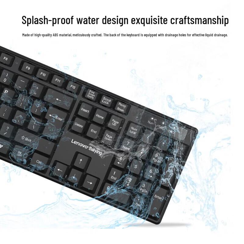 Lenovo Baiying T211S Wireless Keyboard and Mouse Combo