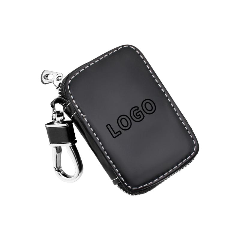

For Hyundai Nissan Jeep Toyota Chevrolet Fiat Opel Kia Auto Accessories Leather Key Wallet Car Key Bag Multi Function Key Case (as the picture,For Hyundai)