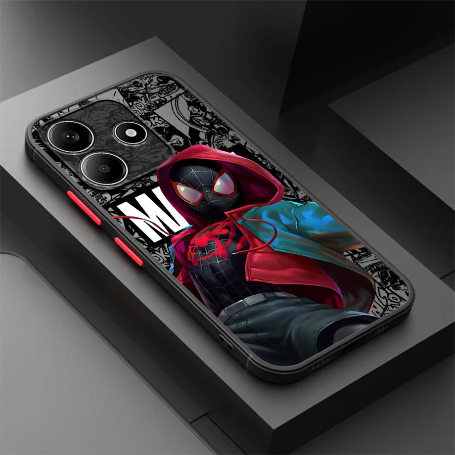 Case for Xiaomi Redmi Note 14 A4 13C 14C 10 13 Pro Plus 9S 12 11 Funda Phone Cover Spider-Man Heroes Return