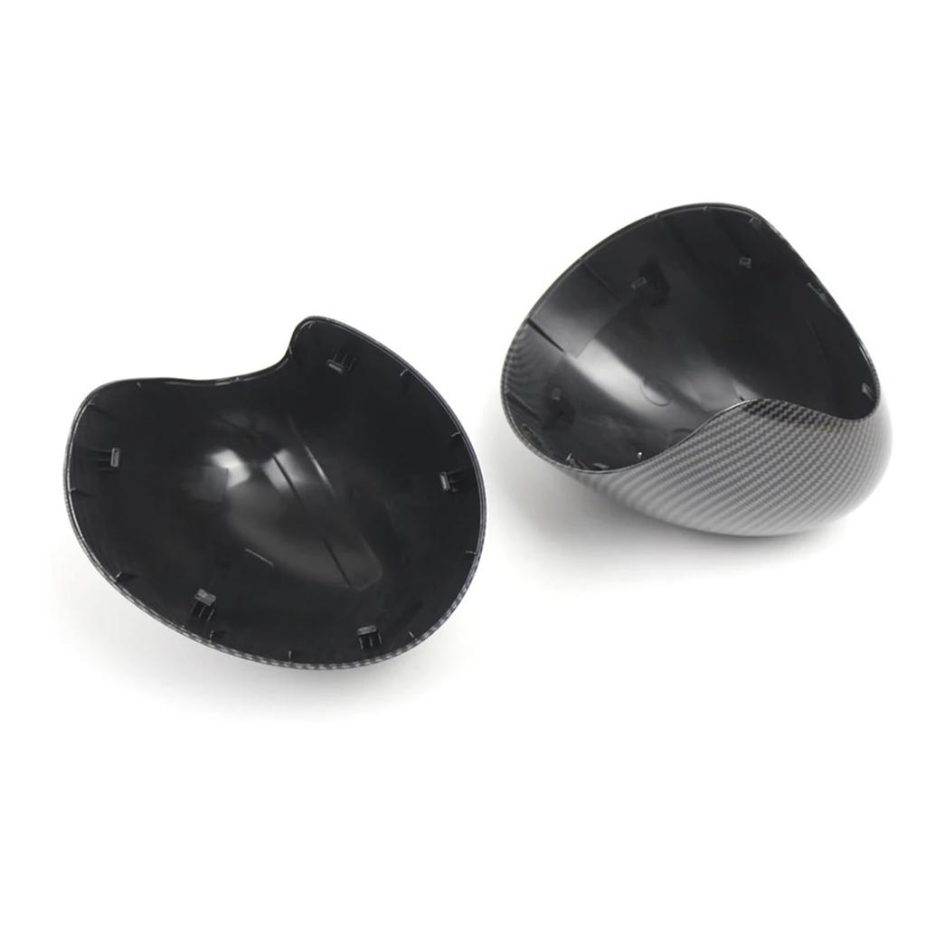 Car LHD Side Mirror Cover Fits Mini Cooper F54 F55 F56 F60 L+R 14-19 Rearview Mirror Cover Housing Lid Case