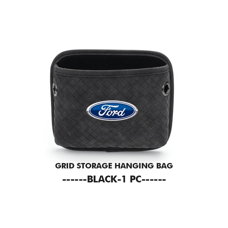 KLKD5 Car Multi-functional Mobile Phone Key Self Adhesive Pouch Storage Accessories For Ford Focus mk2 mk3 mk4 Fiesta Ranger Mondeo
