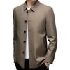 Men's Mid-Length Single-Breasted Lapel Trench Coat - Stylish, Casual, and Perfect for Spring & Autumn
