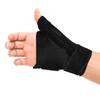 Thumb Wrist Guard Gloves Breathable Comfortable Soft Sports Fitness Wrist Guard Protection Gloves for Men Women Black
