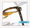Unisex Minimalist TR90 Luxury Student Eyeglass Frame with Rivet Texture