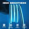 24V RGB 5m 10m 20m 30m LED Neon Strip Light Bluetooth APP 24key 44key Remote Control Music Sync Power Kit 60LED Waterproof Decor