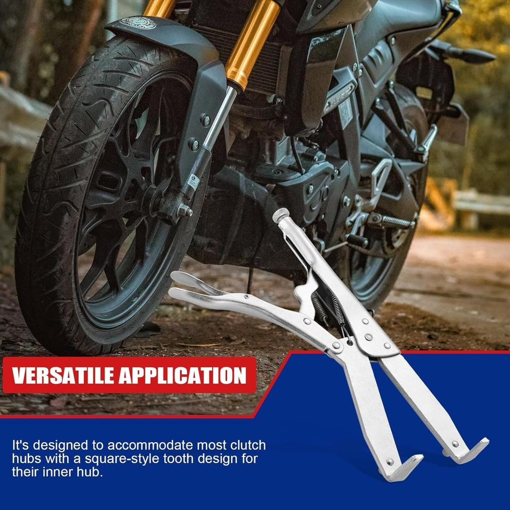 Ferramenta de Segurar Volante de Embreagem de Motocicleta, Ferramenta Suporte de Engrenagem do Cesto do Cubo da Embreagem
