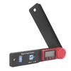 2 In 1 Mini Digital Angle Finder Ruler Protractor Blue Bubbles LCD Digital Display Vernier Caliper