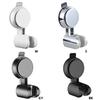 Portable Sturdy ABS Suction Shower Sprayer Holders Bathroom Accessory for Easy Installation in Bathroom Setting