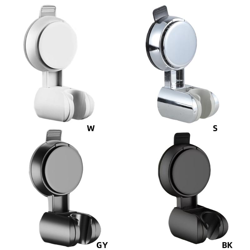 Portable Sturdy ABS Suction Shower Sprayer Holders Bathroom Accessory for Easy Installation in Bathroom Setting