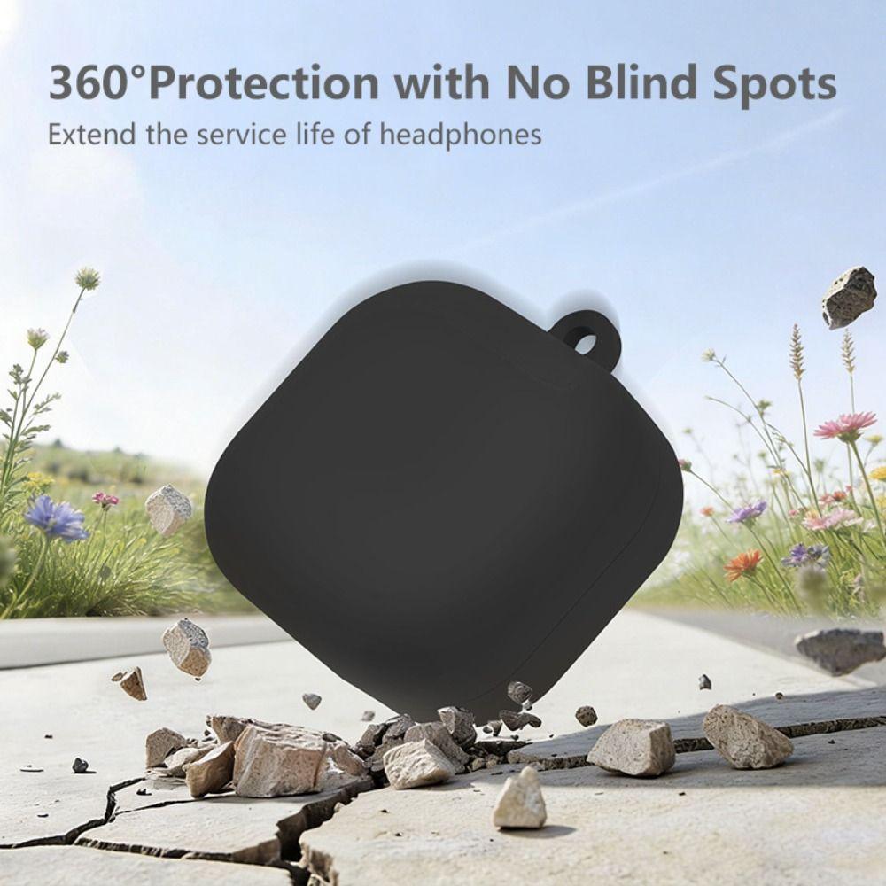 With Keychain Earphone Case Anti-fall Earbuds Accessories for Samsung Buds 4/4 Pro
