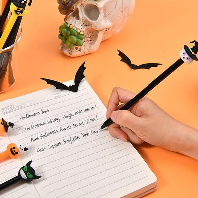 5/10PCS Halloween Style Gel Pen Pumpkin Ghost Zombie Pens Student Favors Festival Atmosphere Cute Stationery School Supplies ZYF