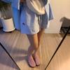 Hong Kong Style Striped Embroidered Drawstring Wide-Leg Shorts for Women - Casual, Versatile, and Lightweight