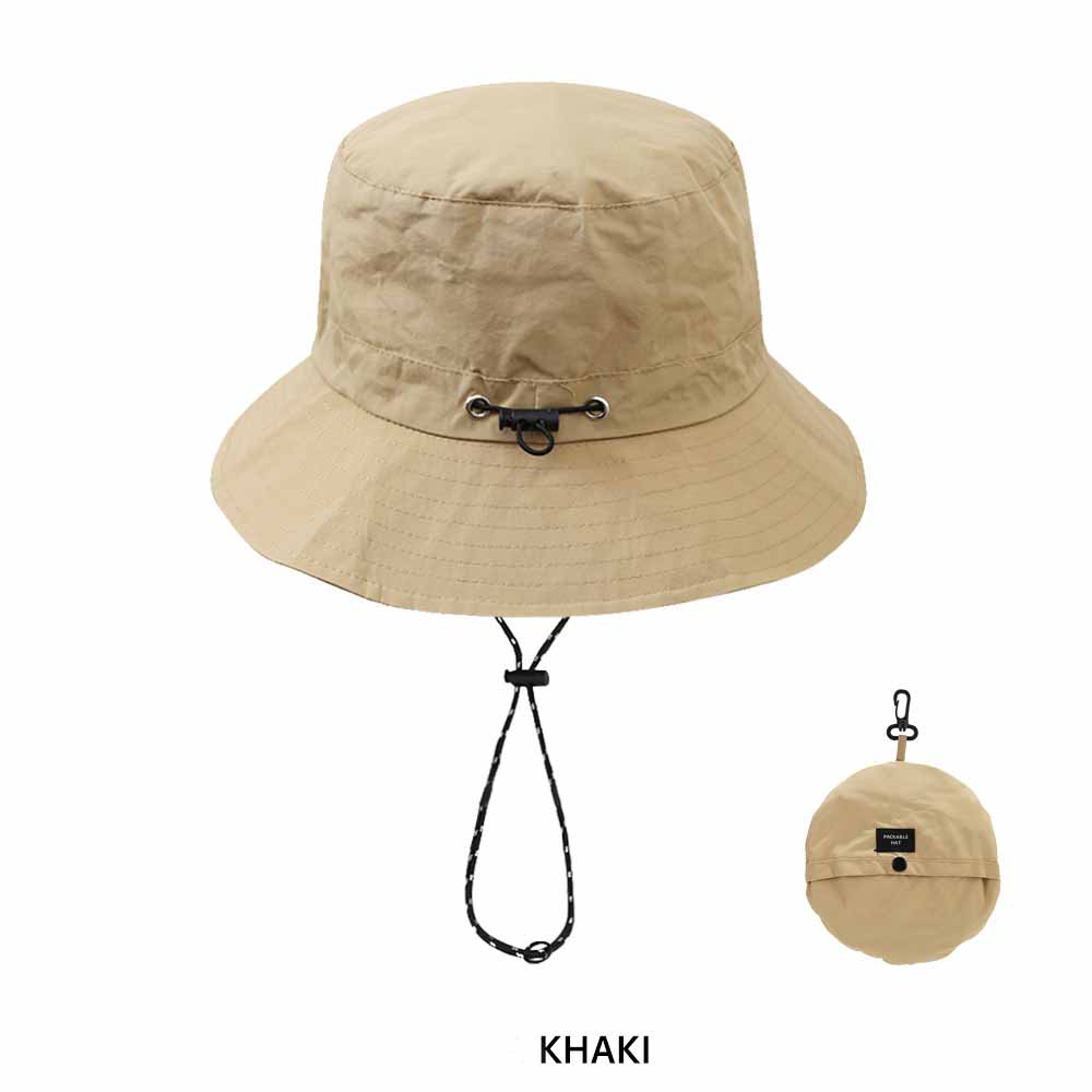 Outdoor Waterproof Sun Hat Men Women Portable Fishing Cap Quick Dry Protection Bucket Hat Travel Hiking Camping Storage Bag