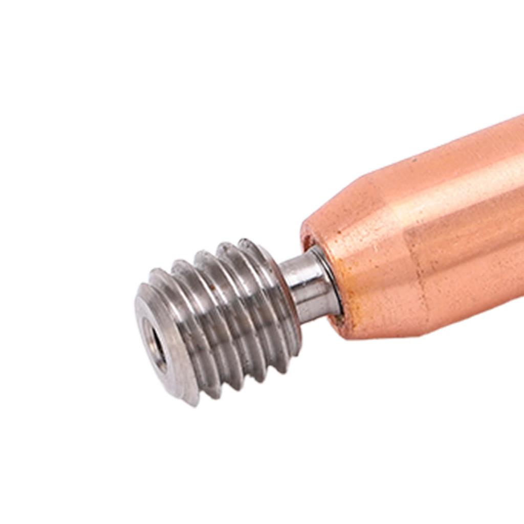 2Pcs 3D Printer Throat Nozzle Ti Alloy Copper Bimetal for Ender 3 3 V2 3 Pro Hotend