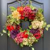 Artificial Flower Garland Spring Door Wreath for Home Wall Farmhouse Easter Holiday Garage House Wreaths for Front Door