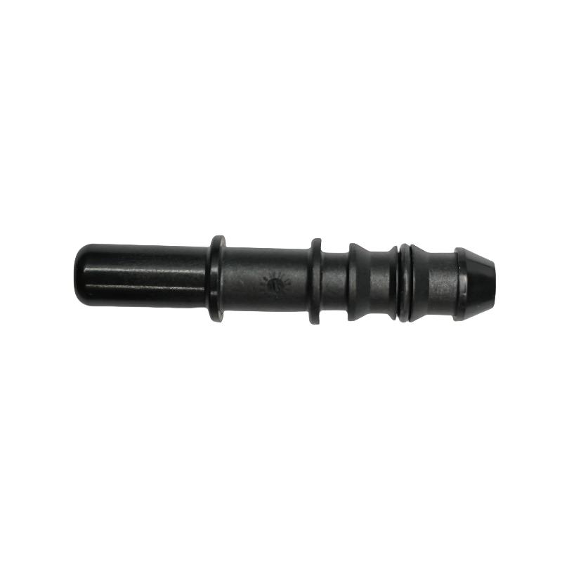 9.49 ID9 3/8 SAE fuel line quick connector plastic straight male fittings joint for petrol and diesel for car 2pcs a lot Fuel System Fittings7