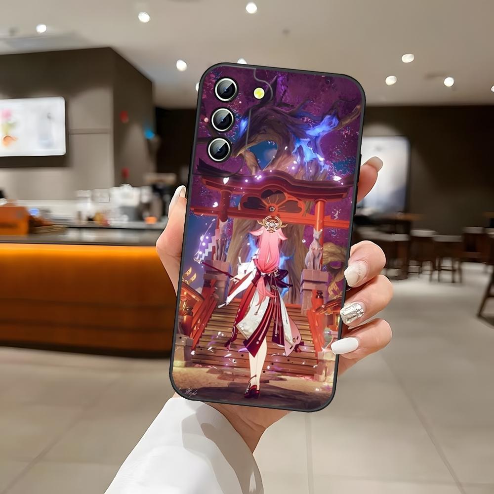 Games Genshin Impact Phone Case Back Cover for Samsung S24 Ultra S22 S23 S20 Fe S21 Plus Galaxy A54 A34 A24 A53 M54 Note 20