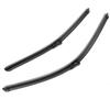 26"+18" Push Button Frameless Front Wiper Blades for Skoda Karoq 2017-2023, Skoda Kodiaq, VW Tiguan AD1, Seat Ateca, Skoda Octavia NX