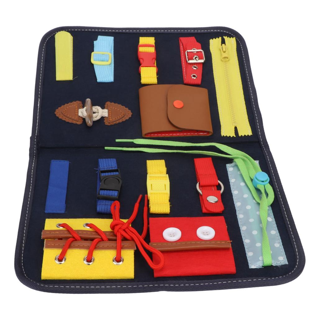 Montessori Sensory Board Learning Fine Motor Skills Sensory Activity Board for Kids Toddlers