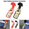 2Pcs Battery Terminals Connectors Clamps For Caravan Car Van Motorhome Boat