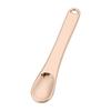 1 pièce Mini Cuillère Spatule Cosmétique Soin de la Peau Cuillère Beauté Métal Masque Visage Pelle Réutilisable Pour Massage Absorption Crème Yeux Visage