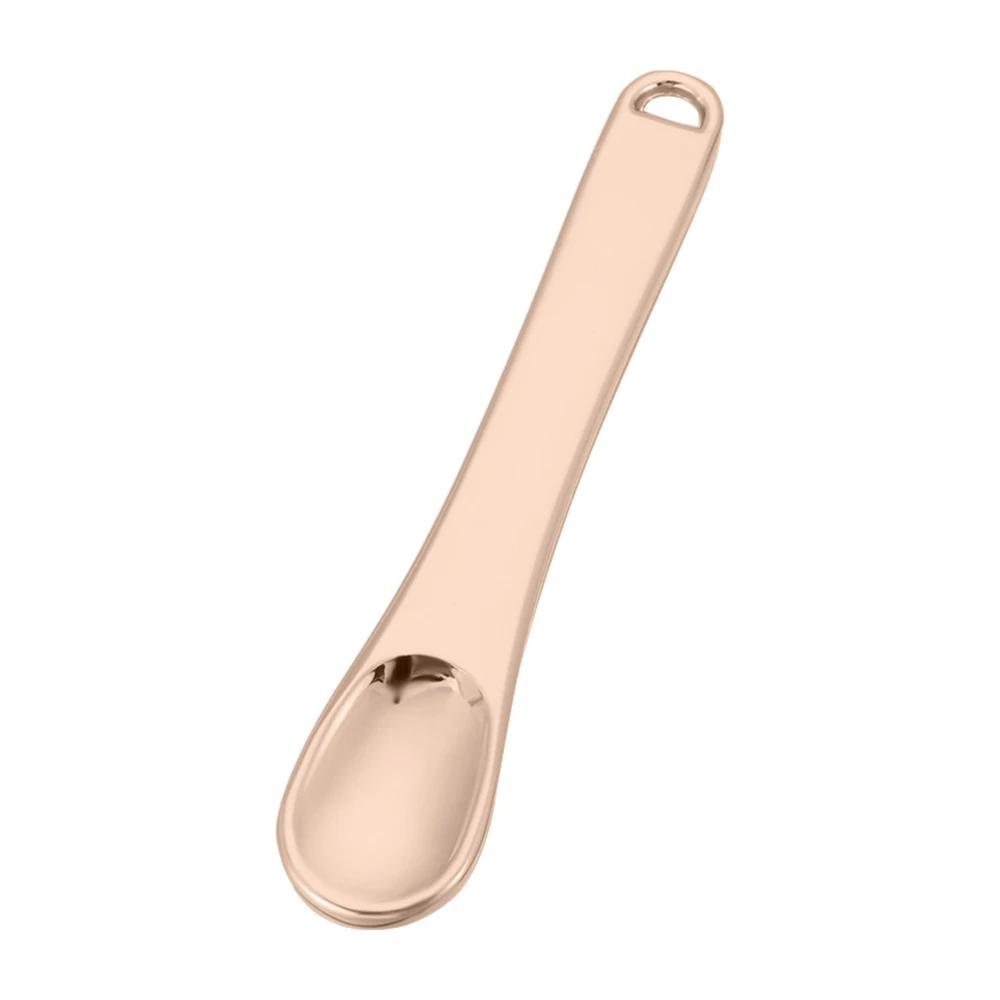 1 pcs Mini Spoon Cosmetic Skincare Spatula Metal Beauty Spoon Face Mask Reusable Scoop For Massage Absorb Eye Facial Cream