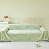 Comfort Enhancing Plush Sofa Towel,Easy Cleaning  Couch Cover Soft Furnitures Cover for Everyday Use Sofa Protection