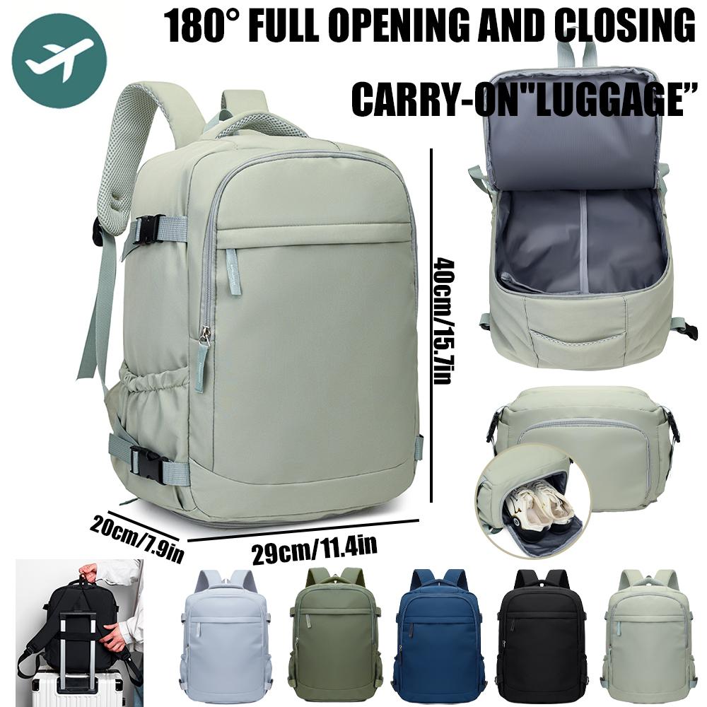 Boarding Travel Backpack for Men Women, Compatible with Ryanair, Easyjet and Wiz Air Luggage Backpacks, Lightweight Computer Bag