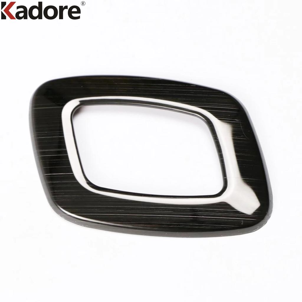 Car Copilot Seat Adjust Switch Button Cover Trim For Toyota Camry 70 2018- /Avalon - Steel Interior Accessories