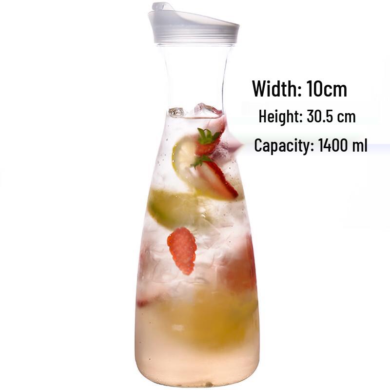 Transparent Plastic Cold Water Pitcher