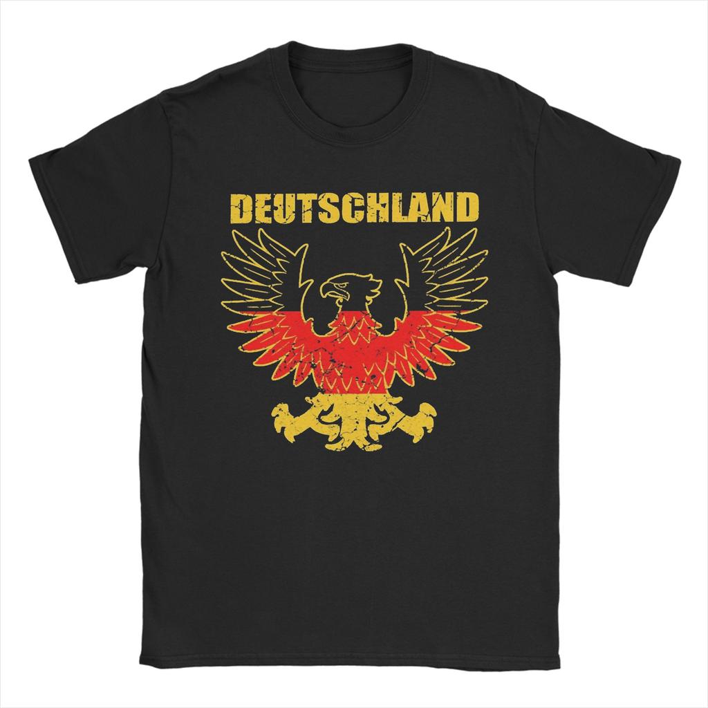 Badge of Germany Deutschland T Shirts Men 100 Cotton Creative TShirts Crew Neck  Tee Shirt Short Sleeve Clothes Big Size