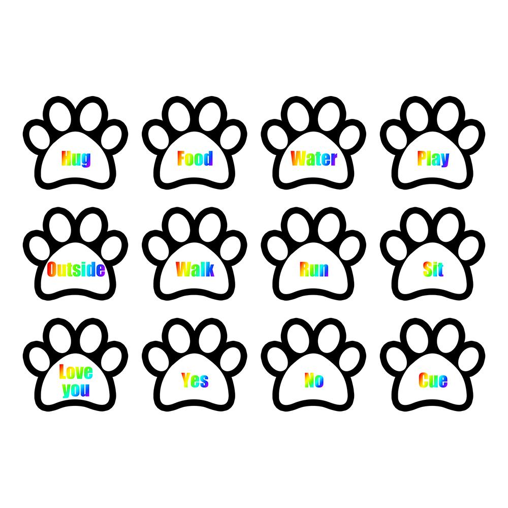 Brinquedos Sonoros de Apertar para Animais de Estimação Caixa de Gravações Almofadas Botões de Comunicação para Cães Caixas de Gravação Adesivos Cães Treinadores Interativos Suprimentos