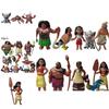 Adorable Moana Princess Collectible Figures Set Ideal For Display And Creative Crafts