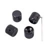 4pcs/set Metal Electric Guitar Volume Tone Control Knobs Buttons for Electric Guitar Bass Potentiometer 20x20x19mm