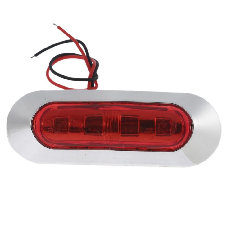 10x LED Side Marker Lights Indicator Clearance Lamp for Trailer Truck RV Bus 12V