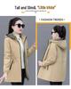 Women's Loose Fit Quilted Jacket - Winter 2025 Mid-Length Plus Size Casual Cotton Coat