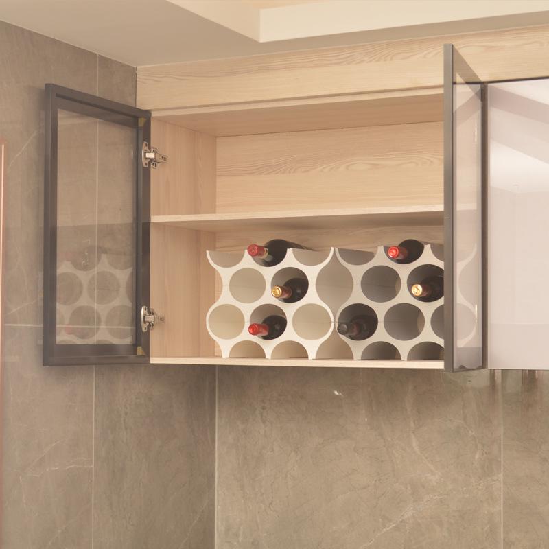 Nordic Creative Wine Rack Cabinet - Japanese & Korean Fashion Style