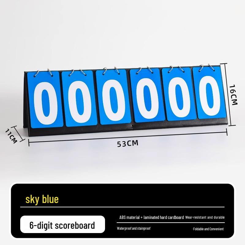 Flip Scoreboard for Billiards, Football, Basketball