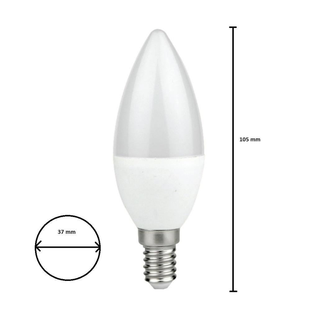 Żarówka Led 7W E14 C37 Świeczka