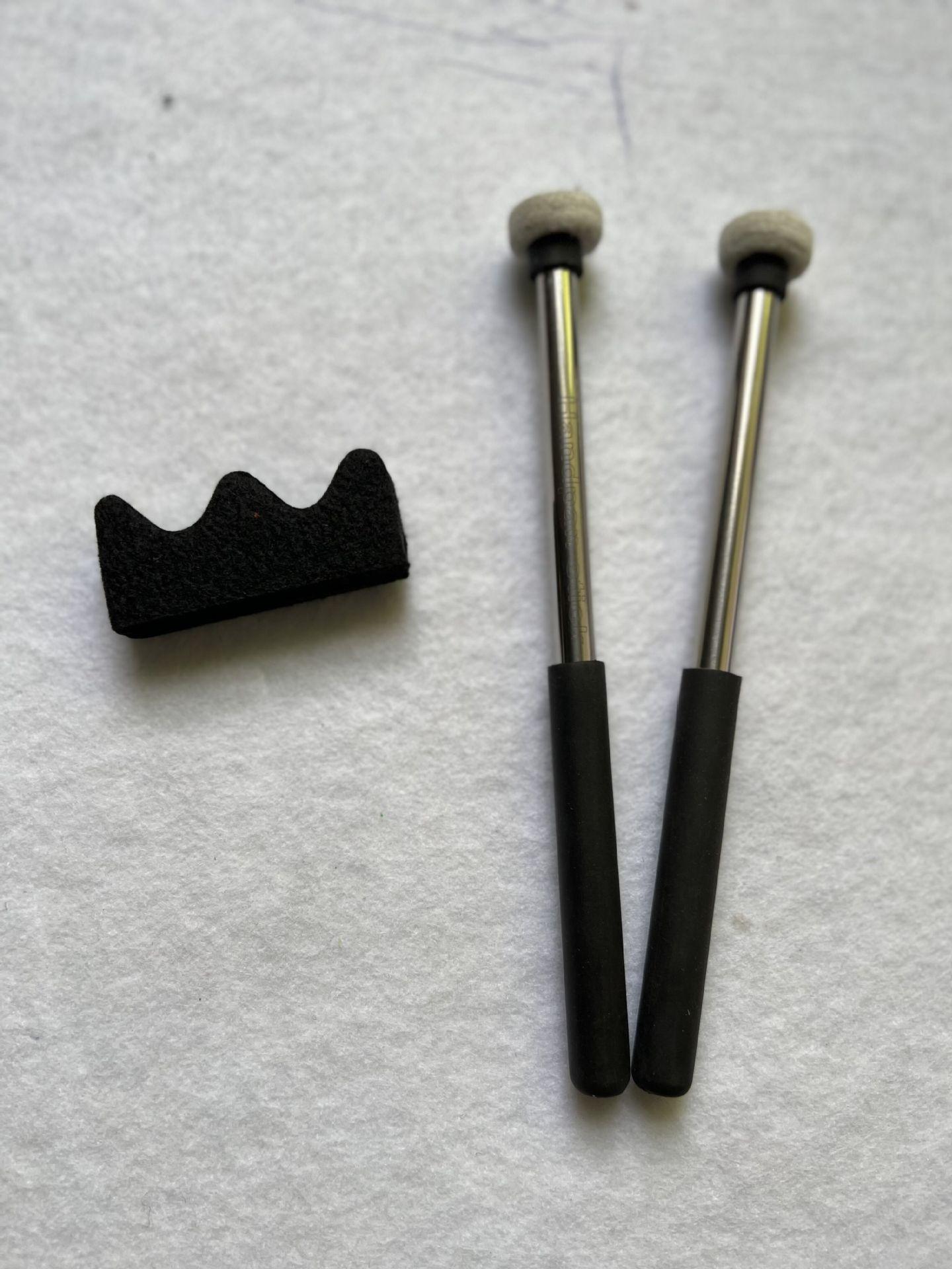 Ethereal Drumsticks Set: Non-slip Handle & Felt Head for Ethereal Drum