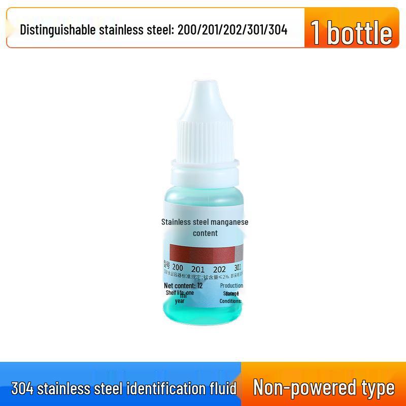 

Раствор для теста на марганец из нержавеющей стали 304 - Реагент для обнаружения для идентификации 316