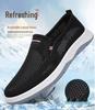 Herren Sommerschuhe zum Hineinschlüpfen aus atmungsaktivem Mesh - Bequem, Weiche Sohle, Stil für mittlere Jahre