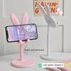 Cartoon Phone Holder Phones Stand for Tablets And Height Adjustable Stable Base Bunny Ear