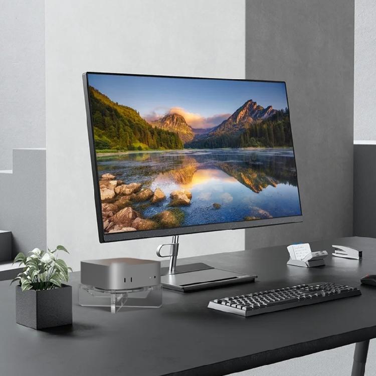 Desktop Holder for mini Featuring Top Mounted Power Switches for Easy Access and Better Heat Dissipation