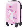 Walizka Kids Kabinowa Twarda Wings Jay Unicorn 18"