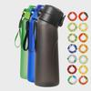 Scented 750ml Sports Water Bottle with Flavor Ring and Straw
