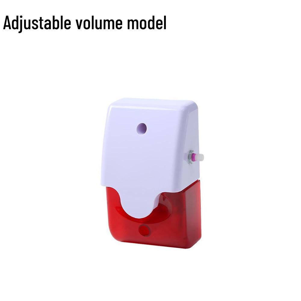 Sygnalizator Dźwiękowo-Świetlny Klakson 12V/24V/220V - Głośnik Antykradzieżowy