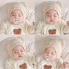 Warm Knitted Hat Windproof Beanie Hat New Ear Protection Hat  for 1-2Y