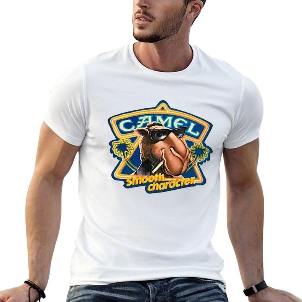 Camel Cigaretter T-shirt Minimalistisk Grafisk T-shirt